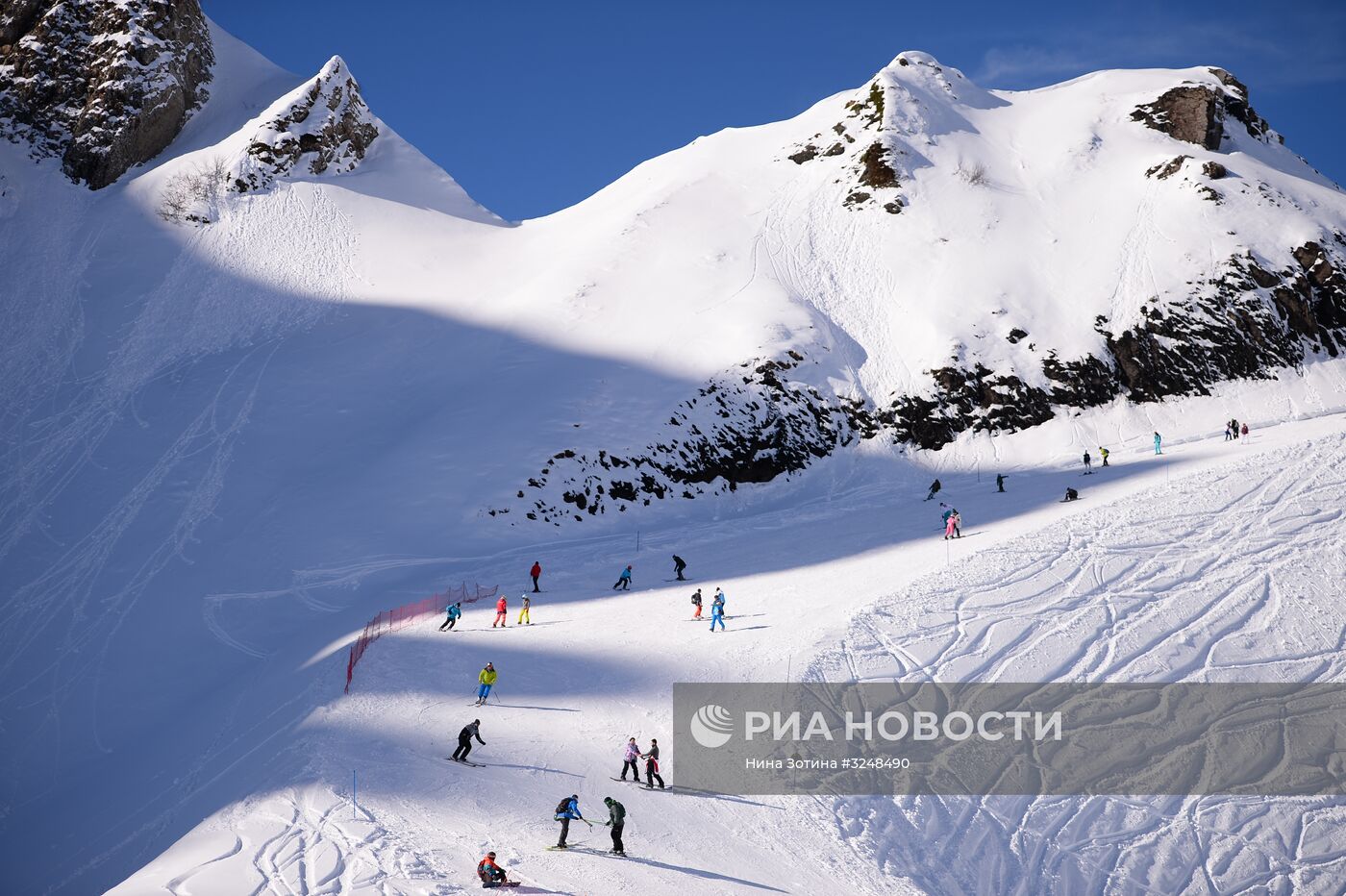 Открытие горнолыжного сезона на курорте "Горки Город" в Сочи