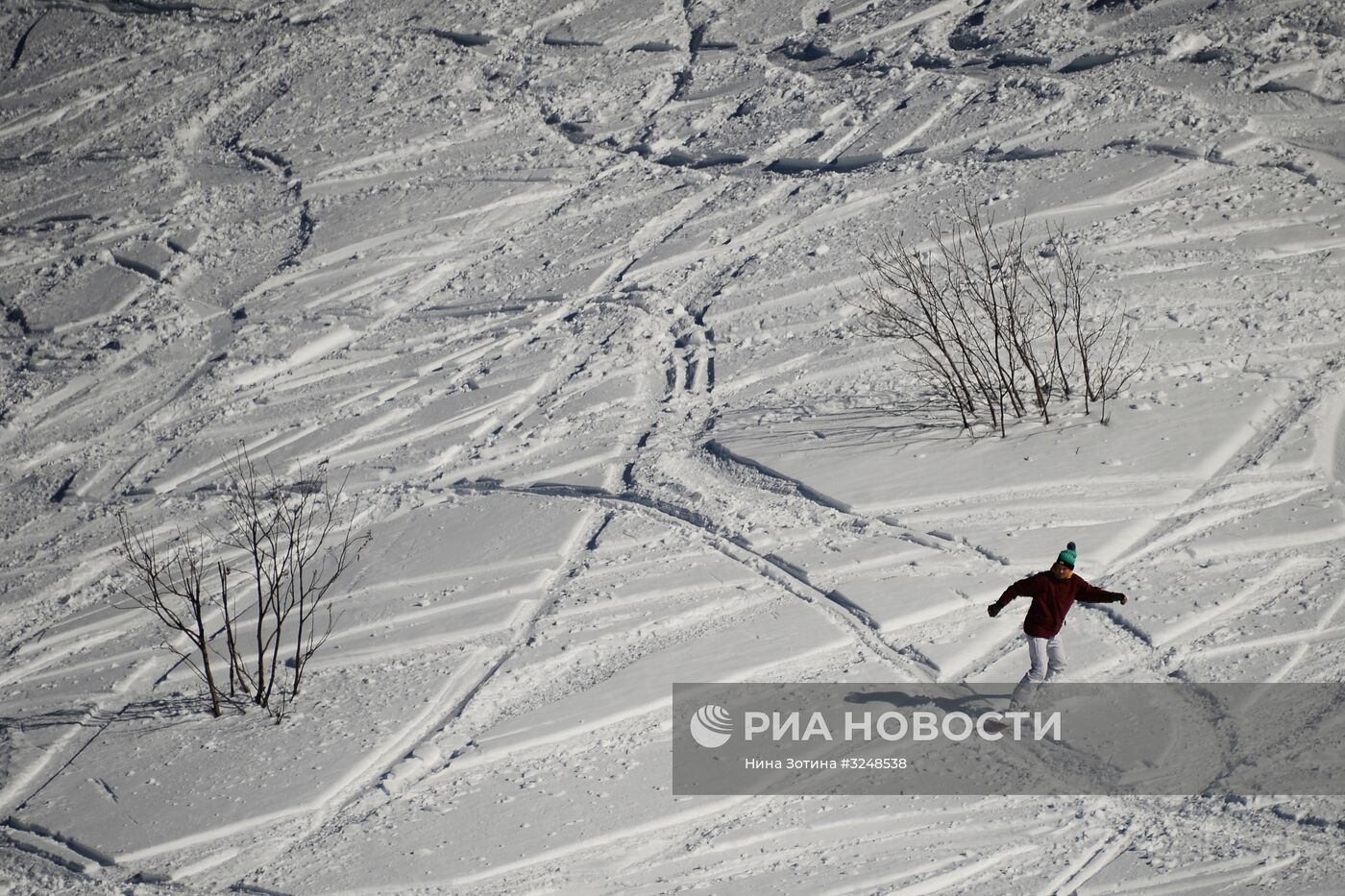 Открытие горнолыжного сезона на курорте "Горки Город" в Сочи