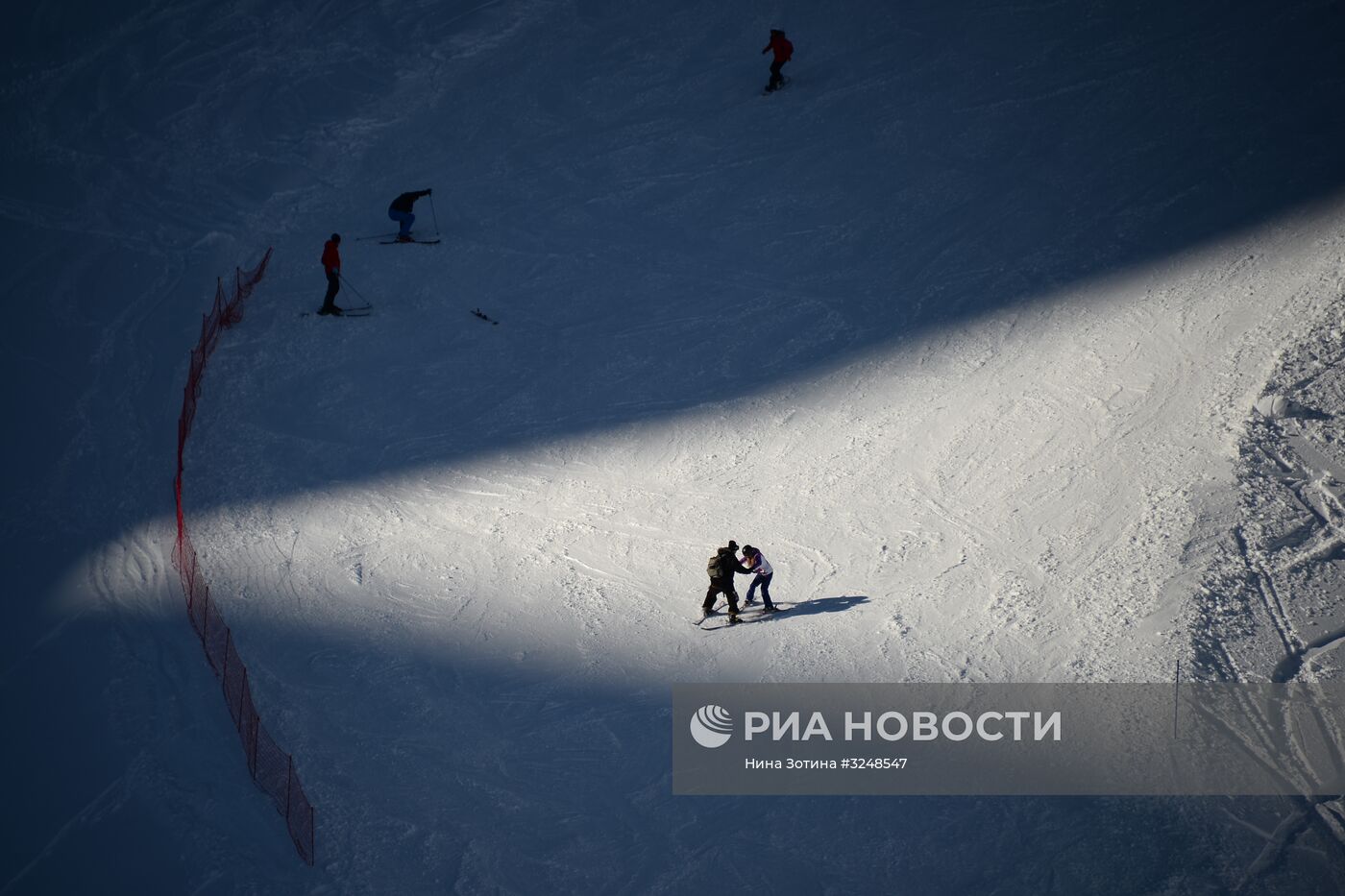 Открытие горнолыжного сезона на курорте "Горки Город" в Сочи