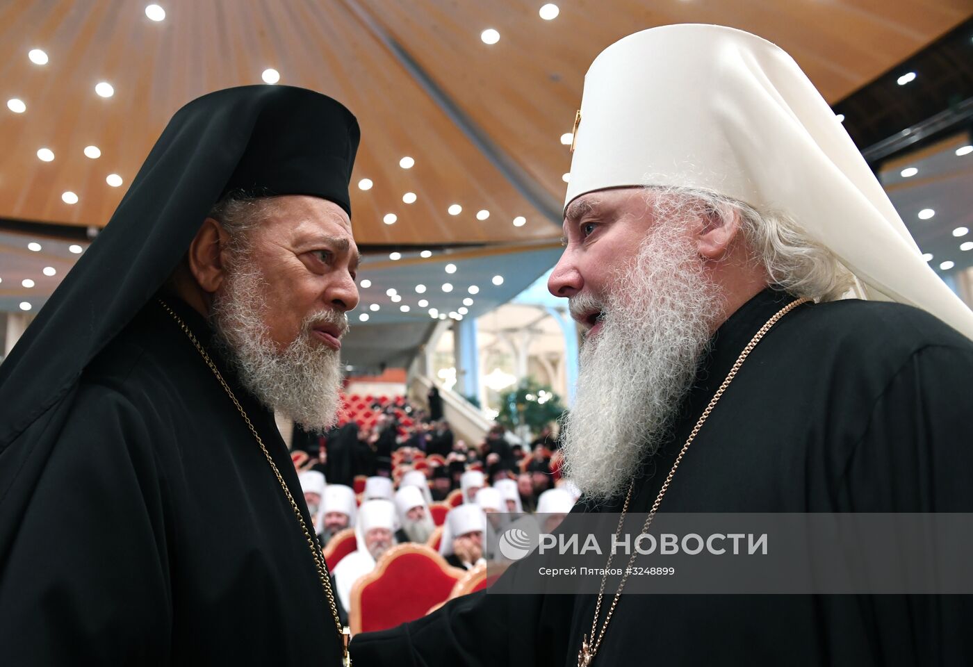 Заключительное торжественное заседание Архиерейского собора РПЦ