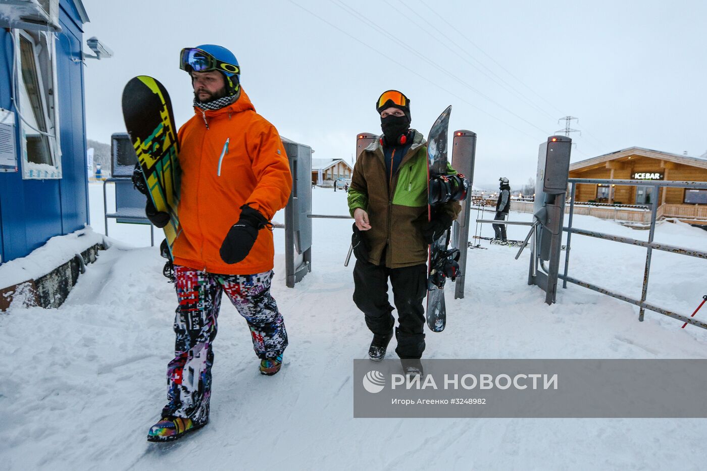 Открытие горнолыжного сезона в Хибинах