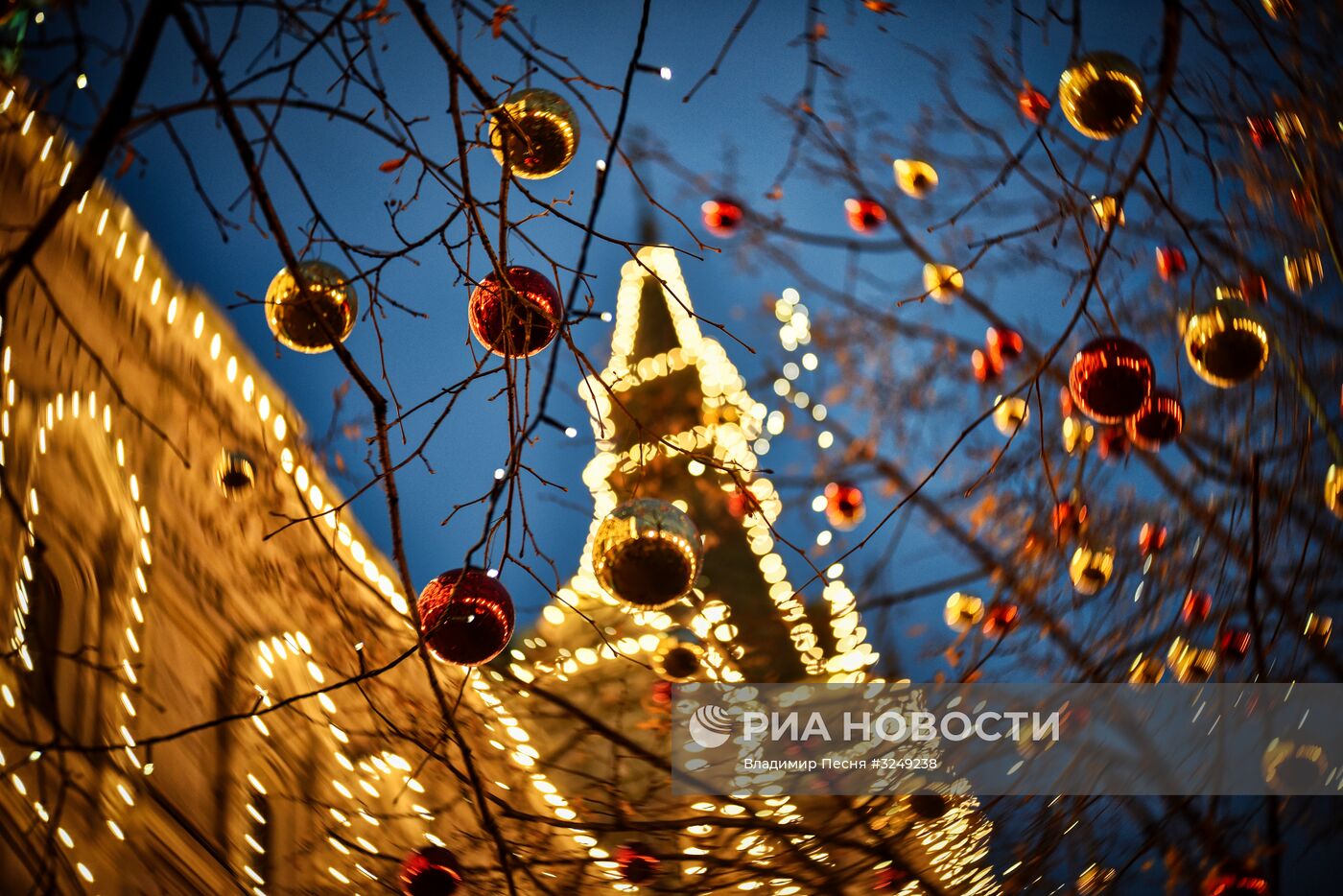 Предновогодняя Москва