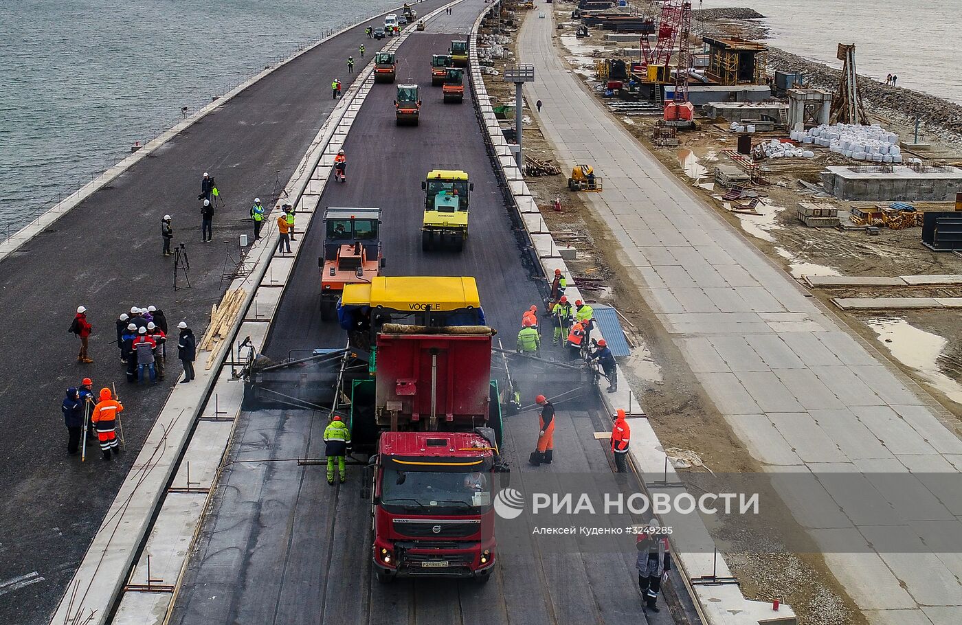 Строительство Крымского моста