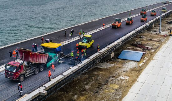 Строительство Крымского моста