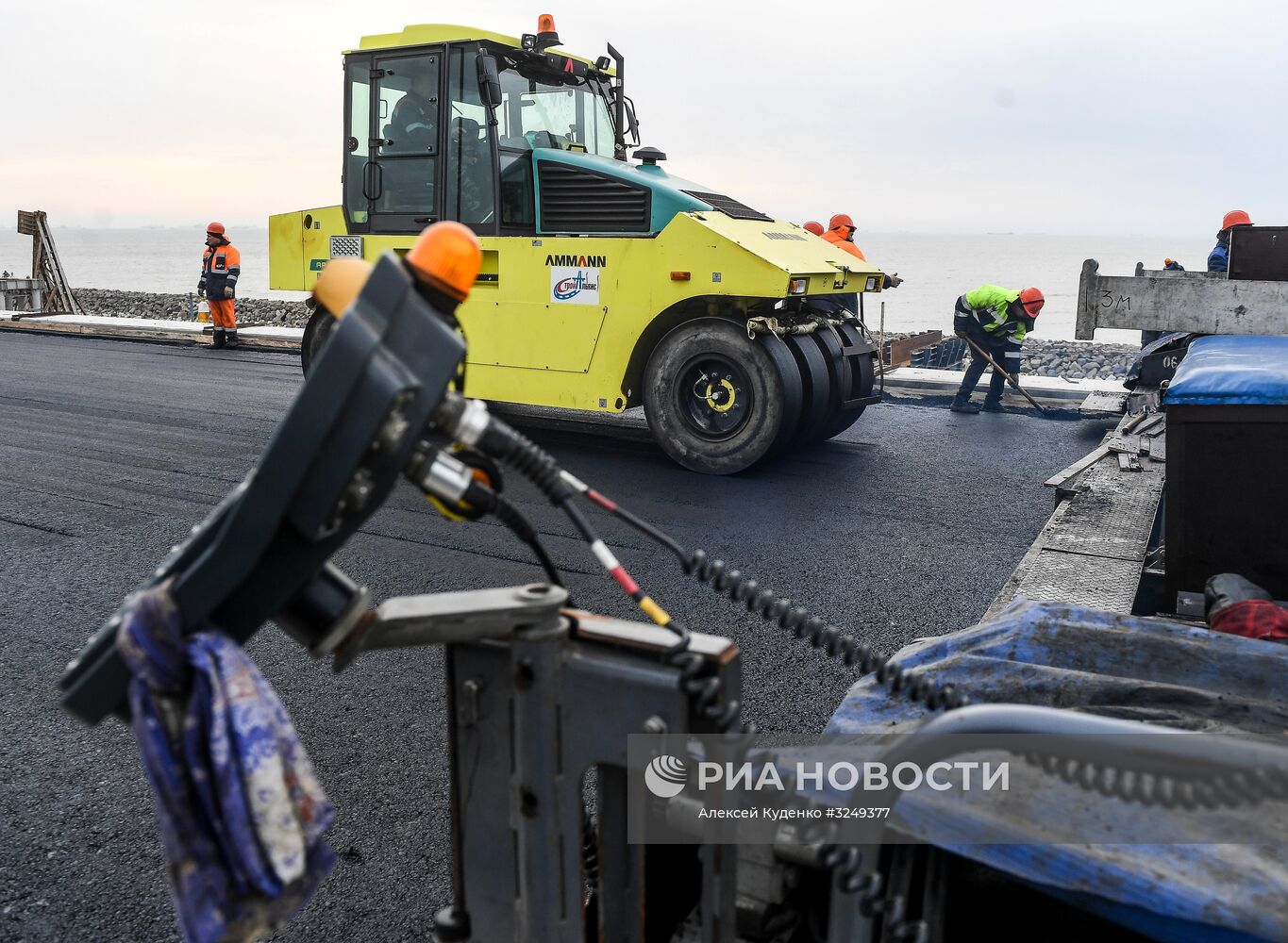 Строительство Крымского моста