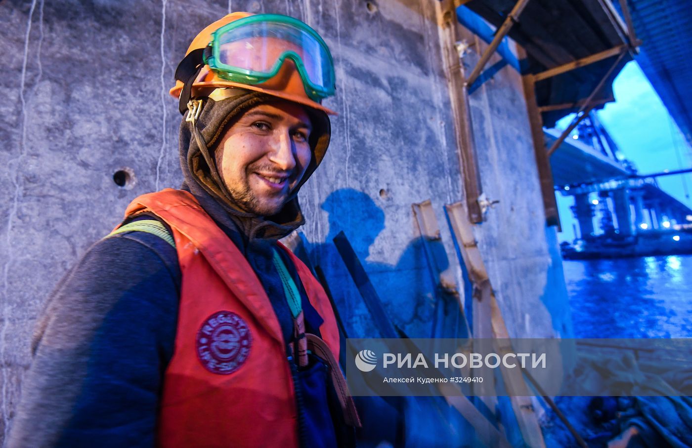 Строительство Крымского моста