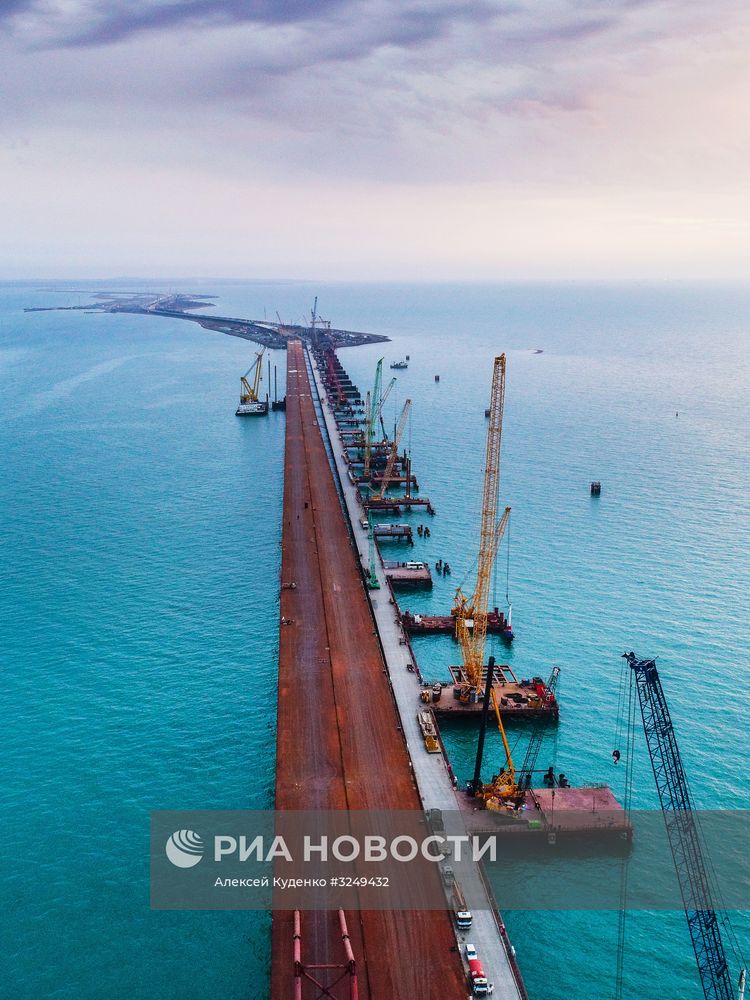 Строительство Крымского моста