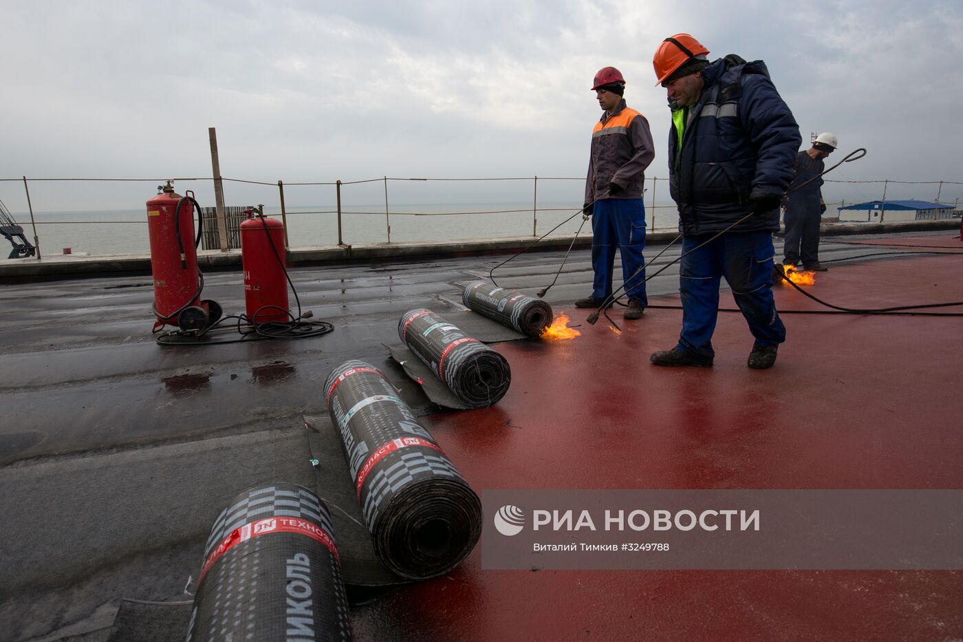 Строительство Крымского моста