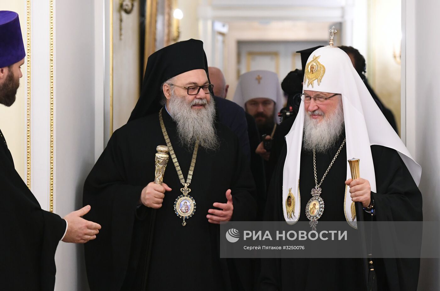 Встречи Патриарха Кирилла с представителями Поместных православных церквей