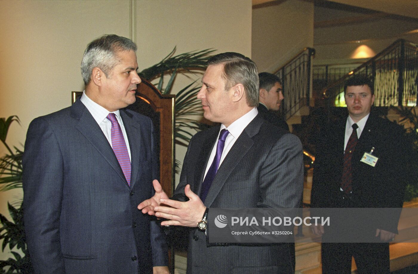 Визит премьер-министра РФ М.Касьянова в Румынию