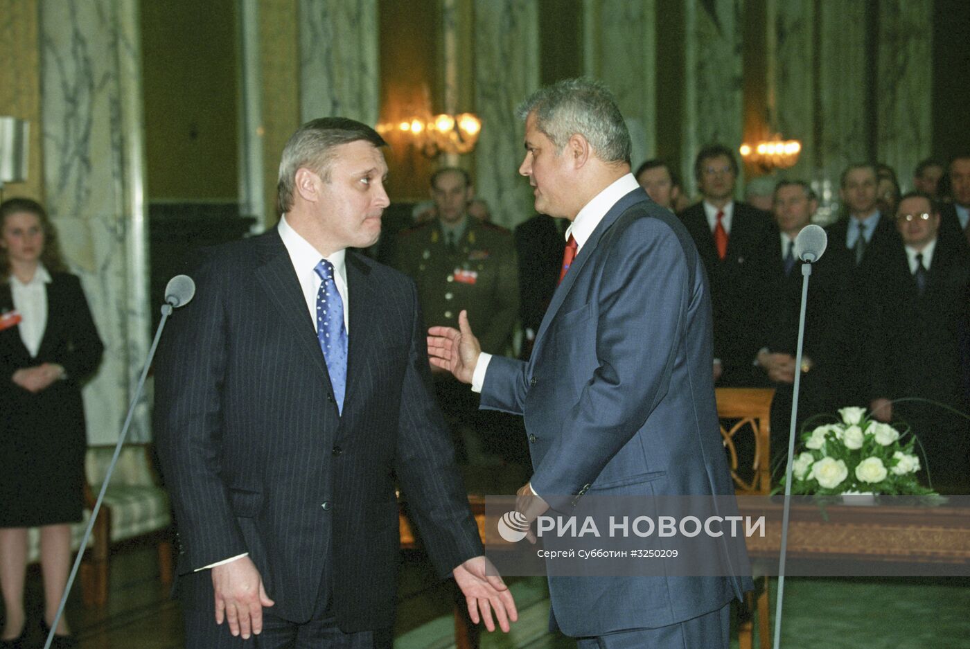 Визит премьер-министра РФ М.Касьянова в Румынию