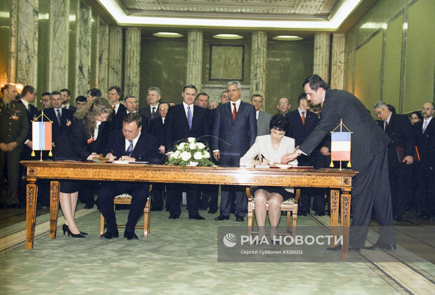 Визит премьер-министра РФ М.Касьянова в Румынию