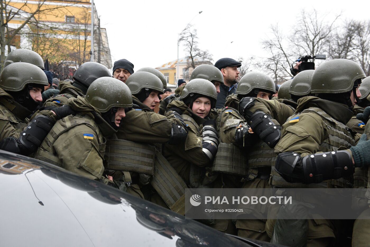 Ситуация в Киеве в связи с задержанием М. Саакашвили