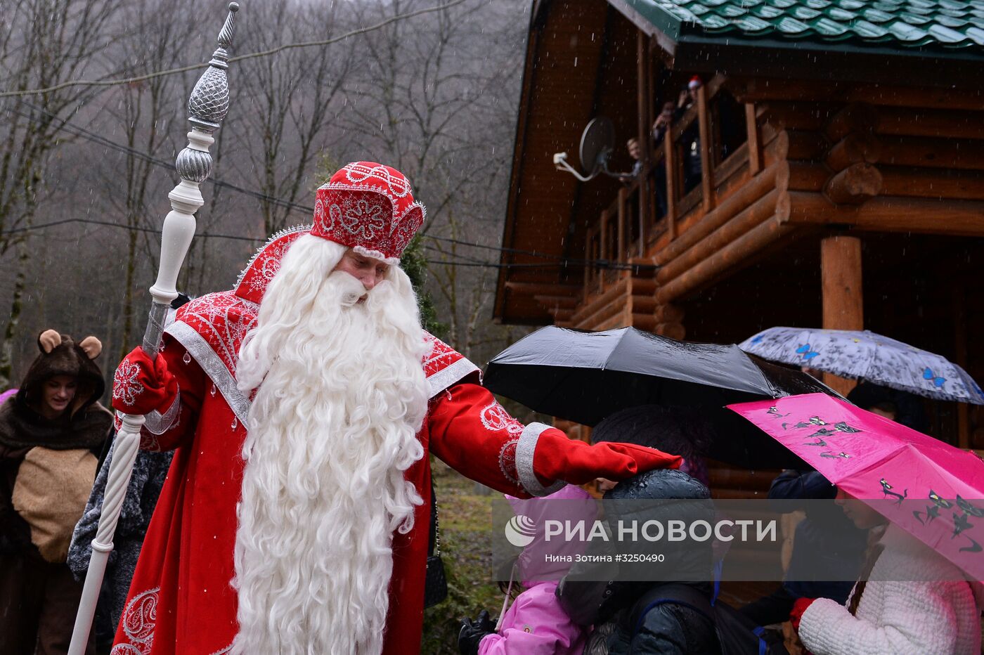 Всероссийский Дед Мороз посетил Сочи