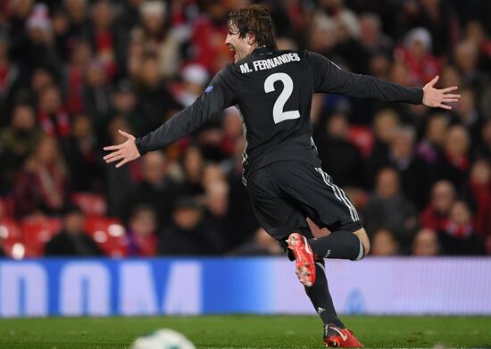 Футбол. Лига чемпионов. Матч "Манчестер Юнайтед" - ЦСКА