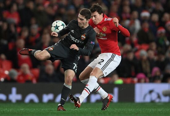 Футбол. Лига чемпионов. Матч "Манчестер Юнайтед" - ЦСКА