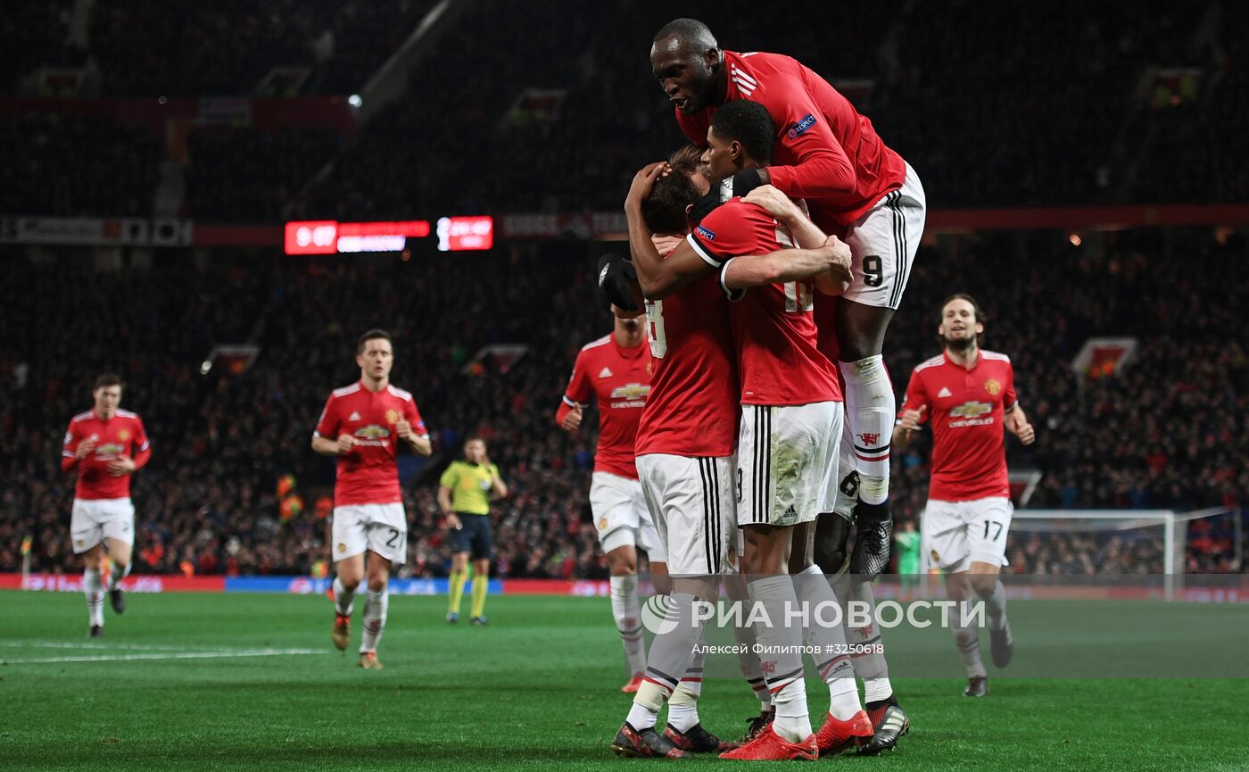 Футбол. Лига чемпионов. Матч "Манчестер Юнайтед" - ЦСКА