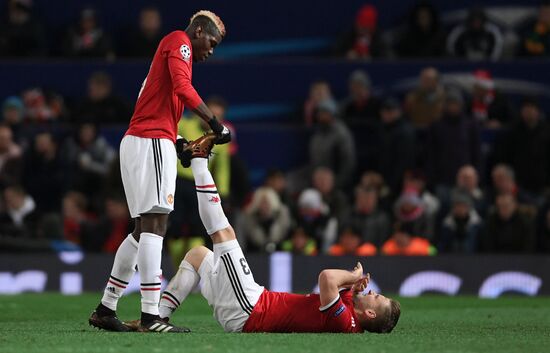 Футбол. Лига чемпионов. Матч "Манчестер Юнайтед" - ЦСКА