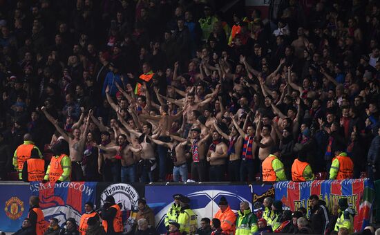 Футбол. Лига чемпионов. Матч "Манчестер Юнайтед" - ЦСКА