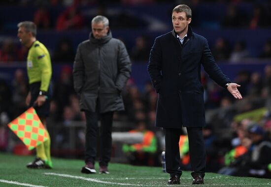 Футбол. Лига чемпионов. Матч "Манчестер Юнайтед" - ЦСКА