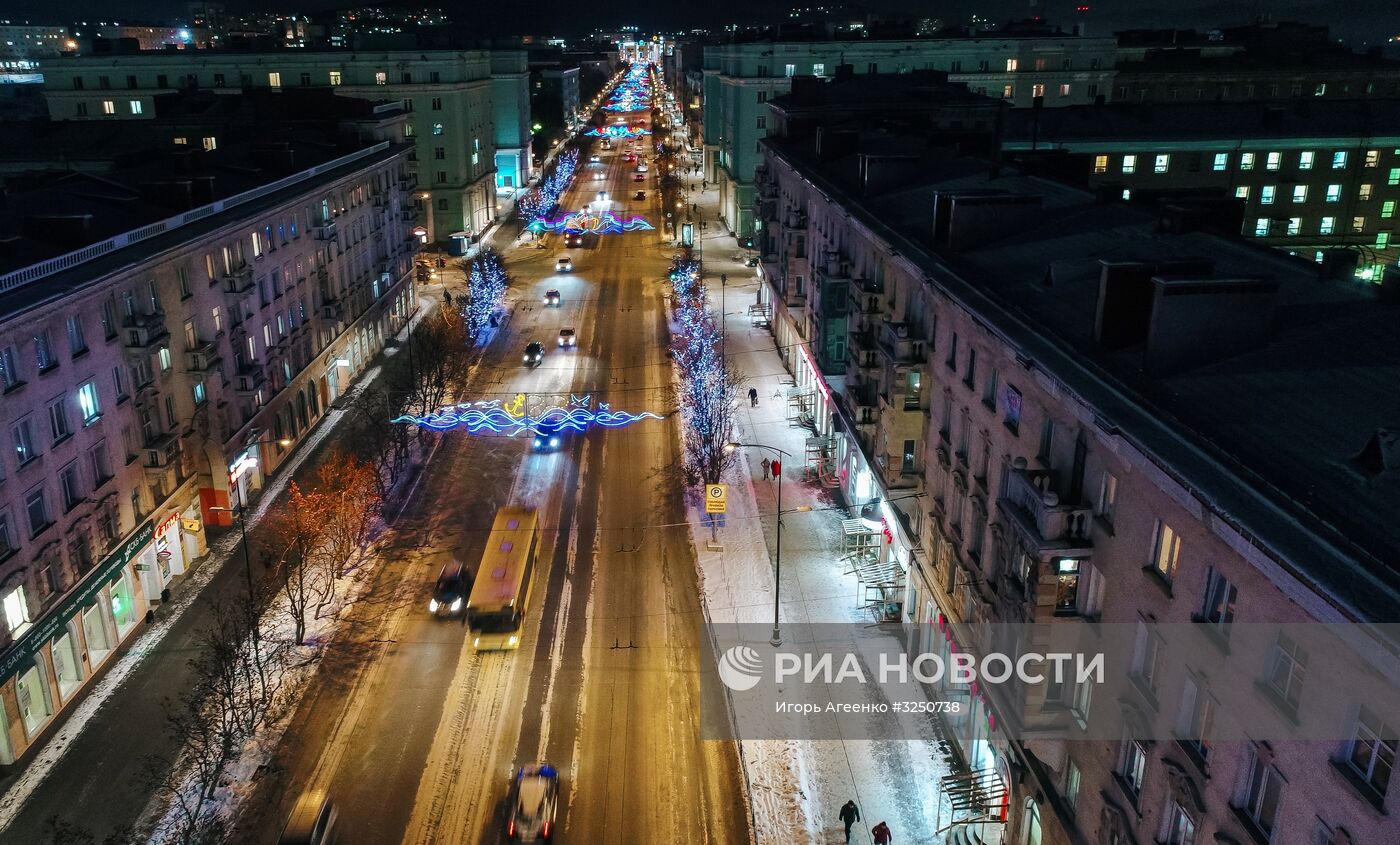 Предновогодний Мурманск