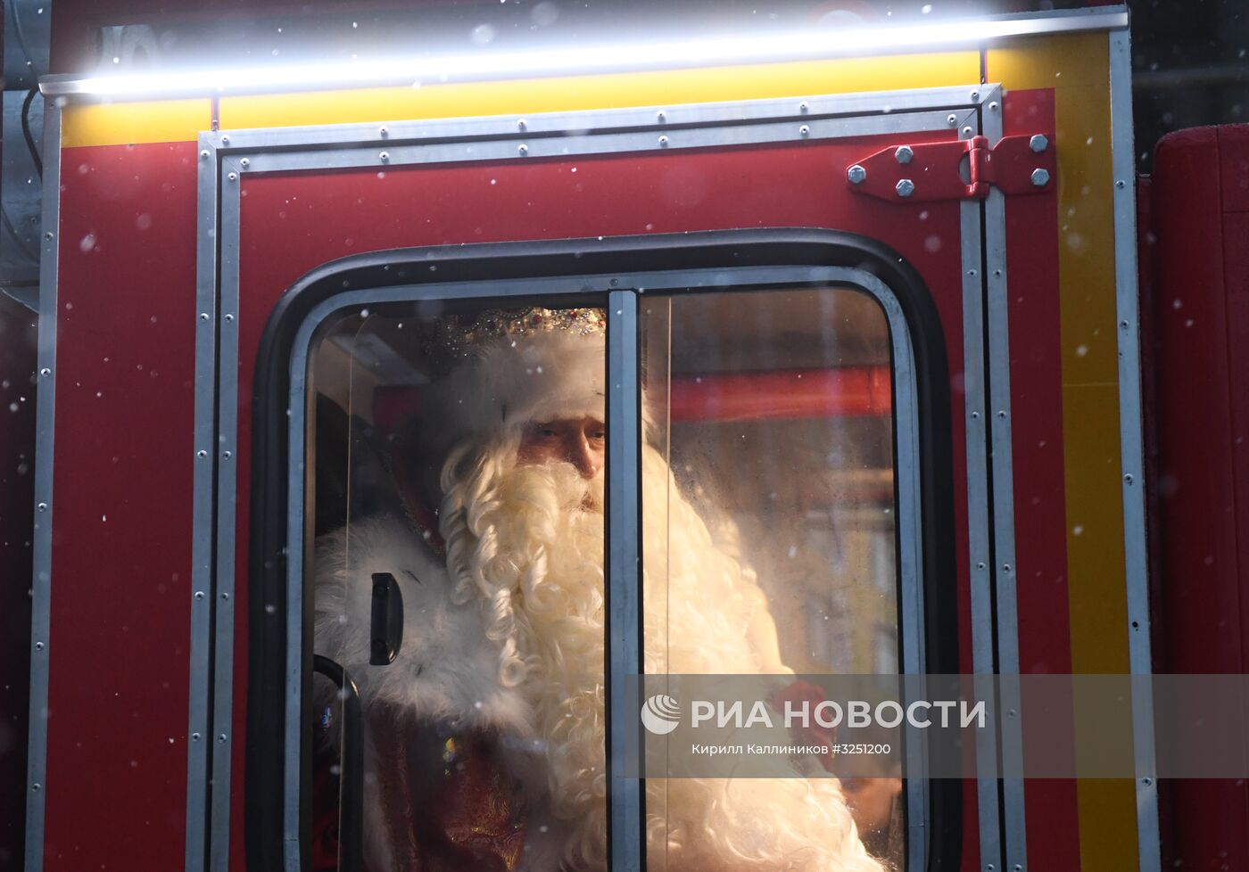 Пресс-конференция Деда Мороза в Москве