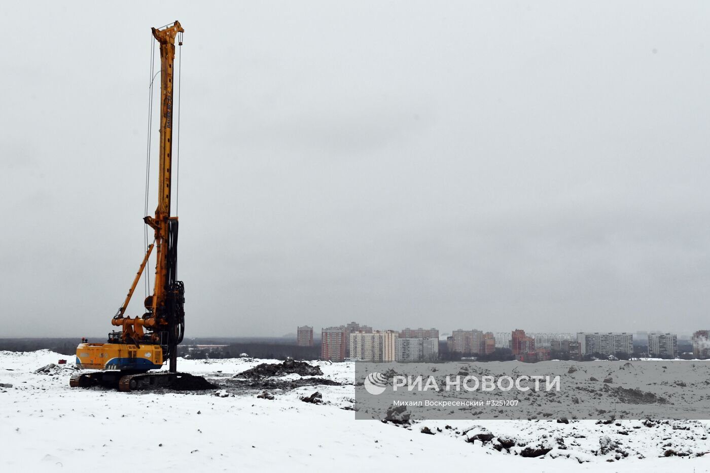 На полигоне "Кучино" установили факельную установку для утилизации отходов