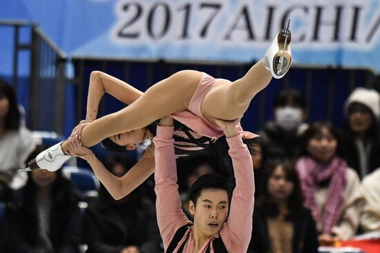 Фигурное катание. Финал ГП. Юниоры. Пары. Короткая программа