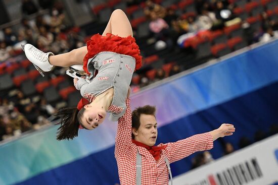 Фигурное катание. Финал ГП. Юниоры. Пары. Короткая программа