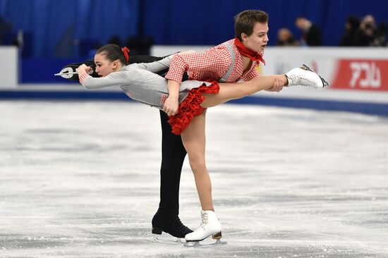 Фигурное катание. Финал ГП. Юниоры. Пары. Короткая программа