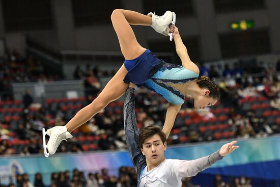 Фигурное катание. Финал ГП. Юниоры. Пары. Короткая программа