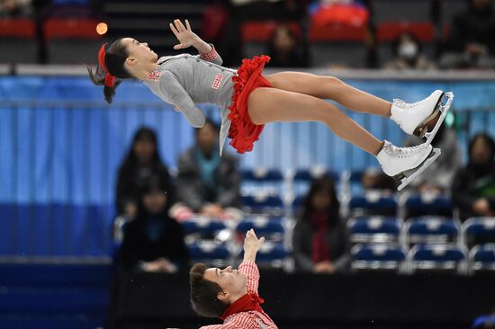 Фигурное катание. Финал ГП. Юниоры. Пары. Короткая программа