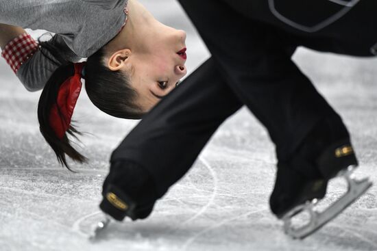 Фигурное катание. Финал ГП. Юниоры. Пары. Короткая программа