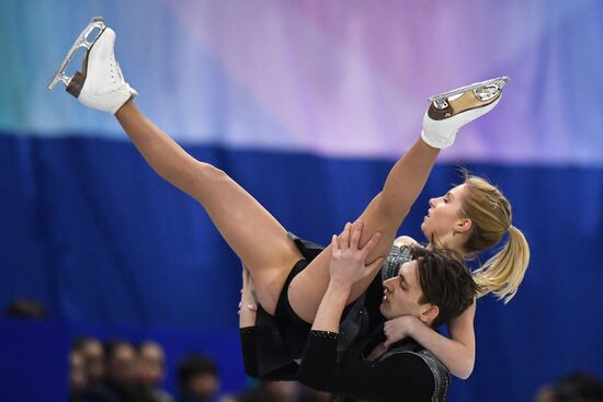 Фигурное катание. Финал ГП. Юниоры. Пары. Короткая программа