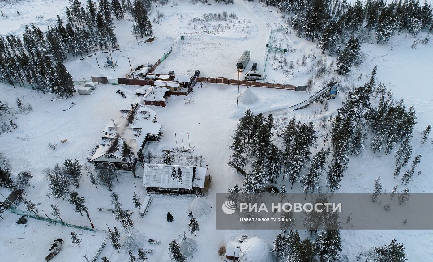 Саамская деревня "Самь-Сыйт" в Мурманской области