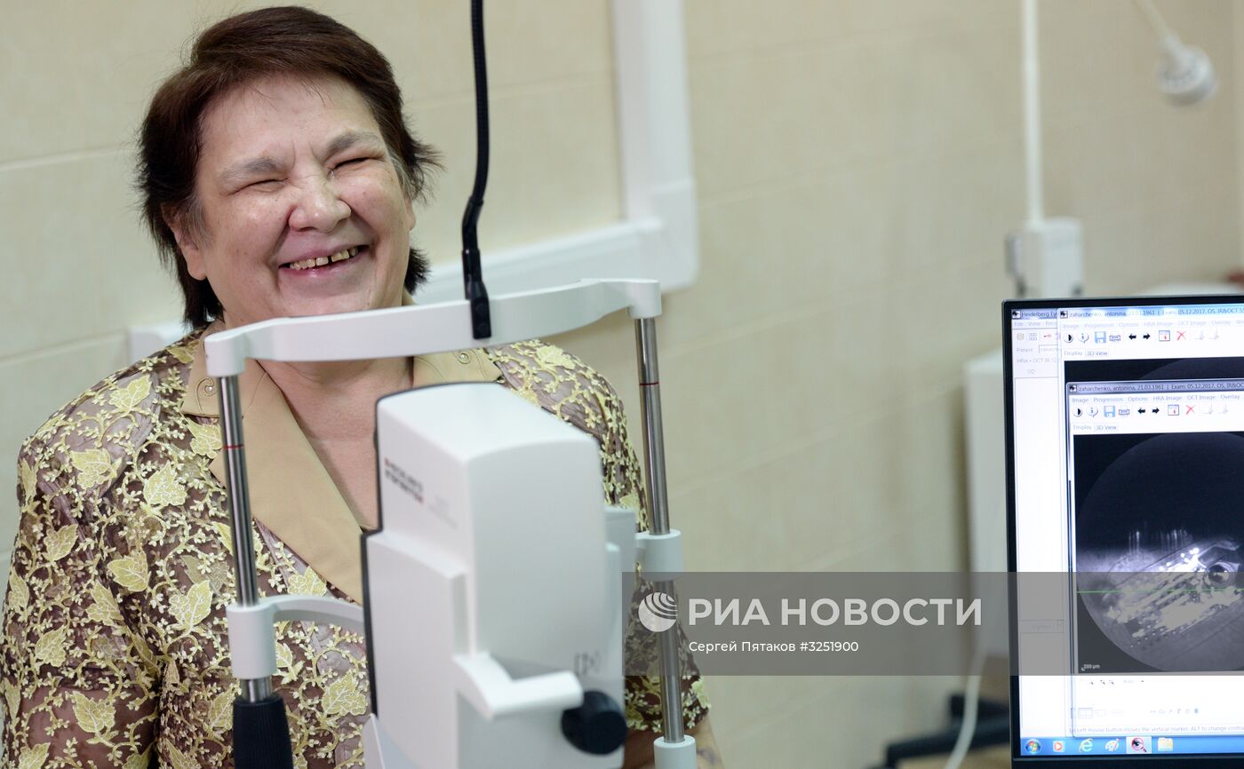 Бионический глаз установили пациентке в научно-клиническом центре отоларингологии РФ