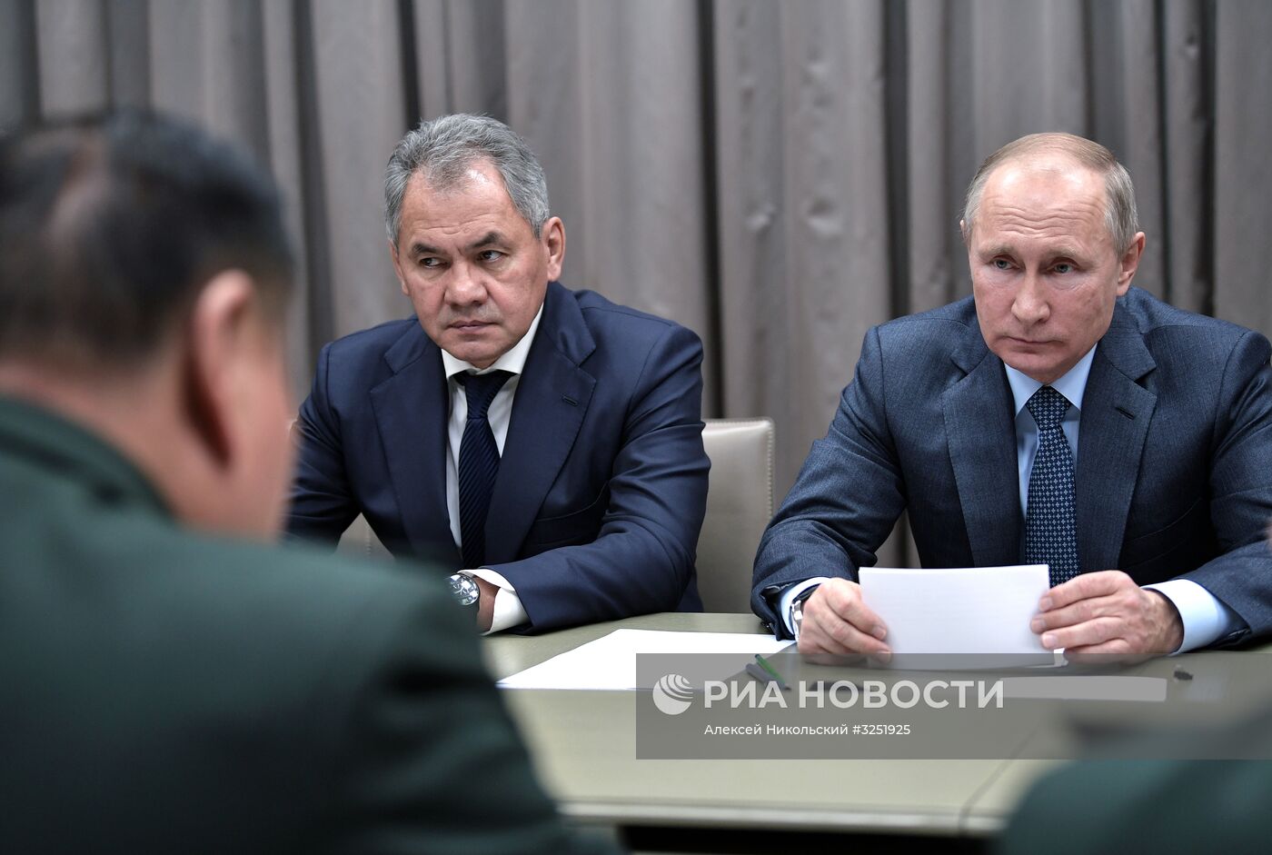 Президент РФ В. Путин встретился с зампредом Центрального военного совета КПК Чжаном Юся