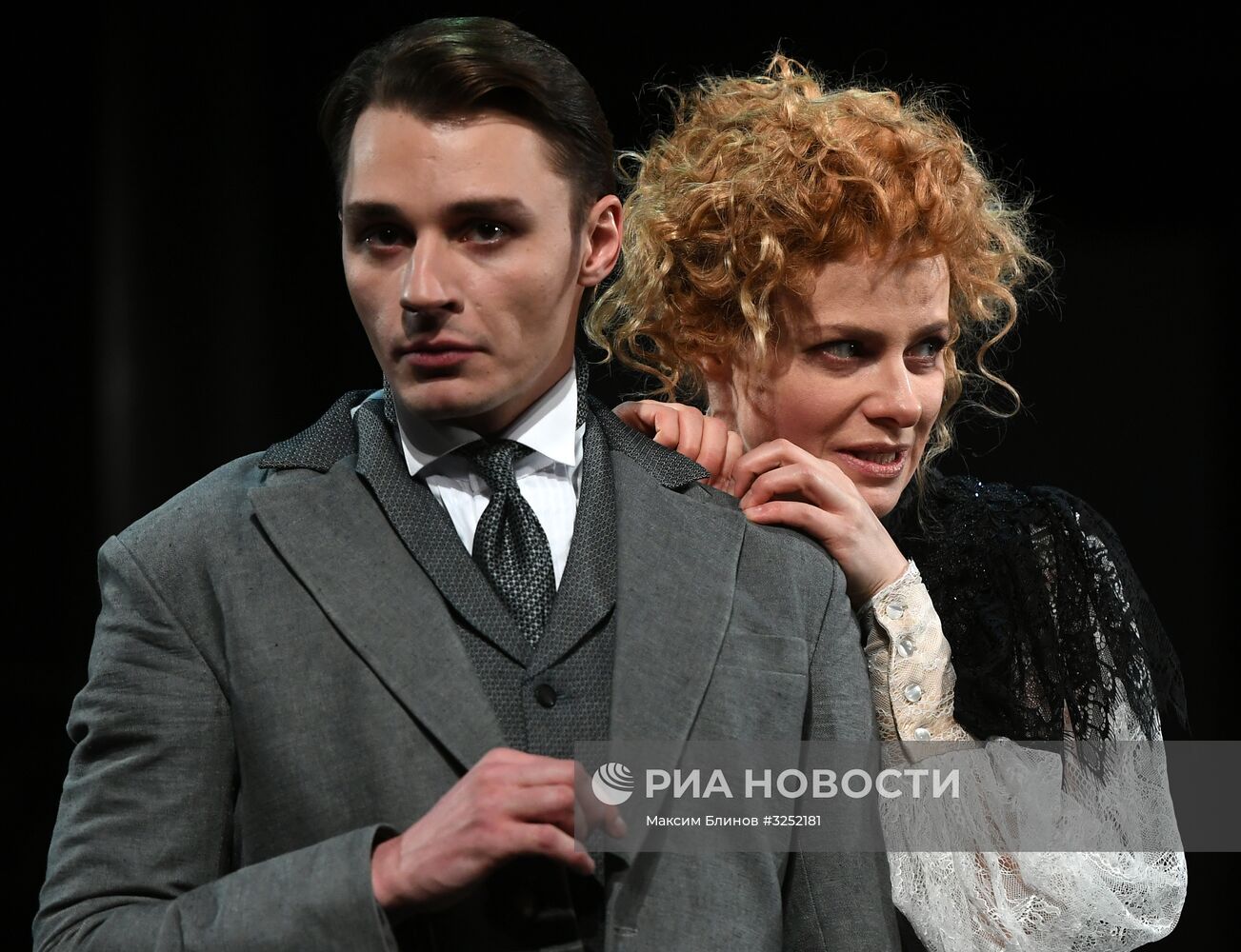 Показ спектакля "Стефан Цвейг. Новеллы" в театре Вахтангова