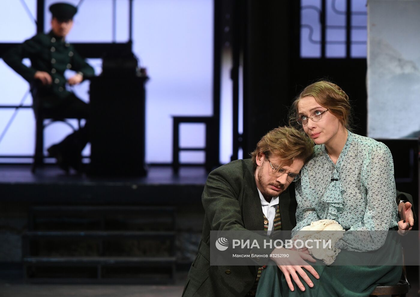 Показ спектакля "Стефан Цвейг. Новеллы" в театре Вахтангова