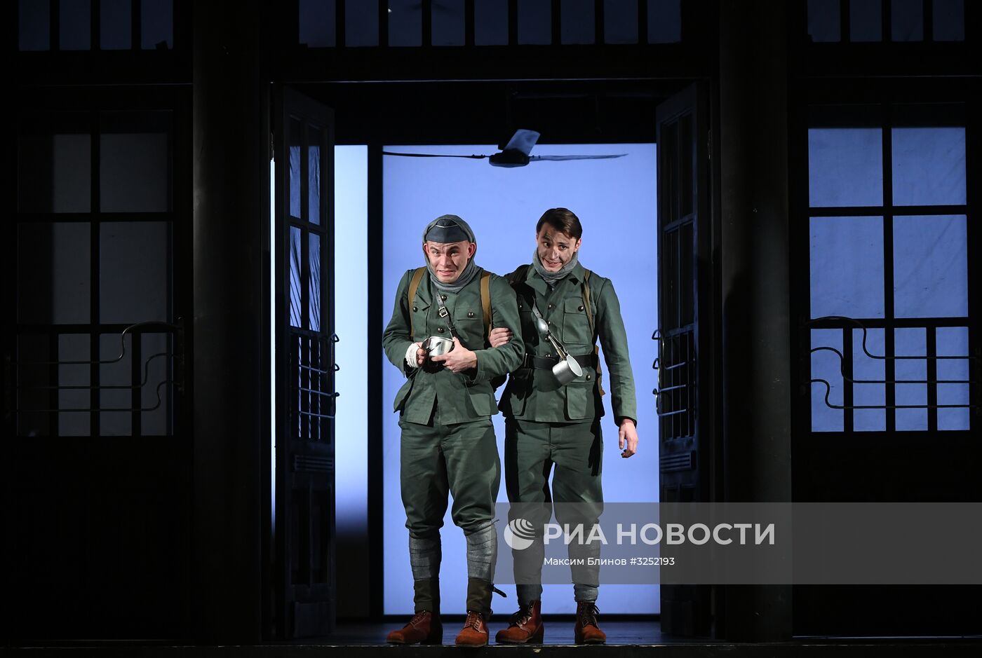 Показ спектакля "Стефан Цвейг. Новеллы" в театре Вахтангова