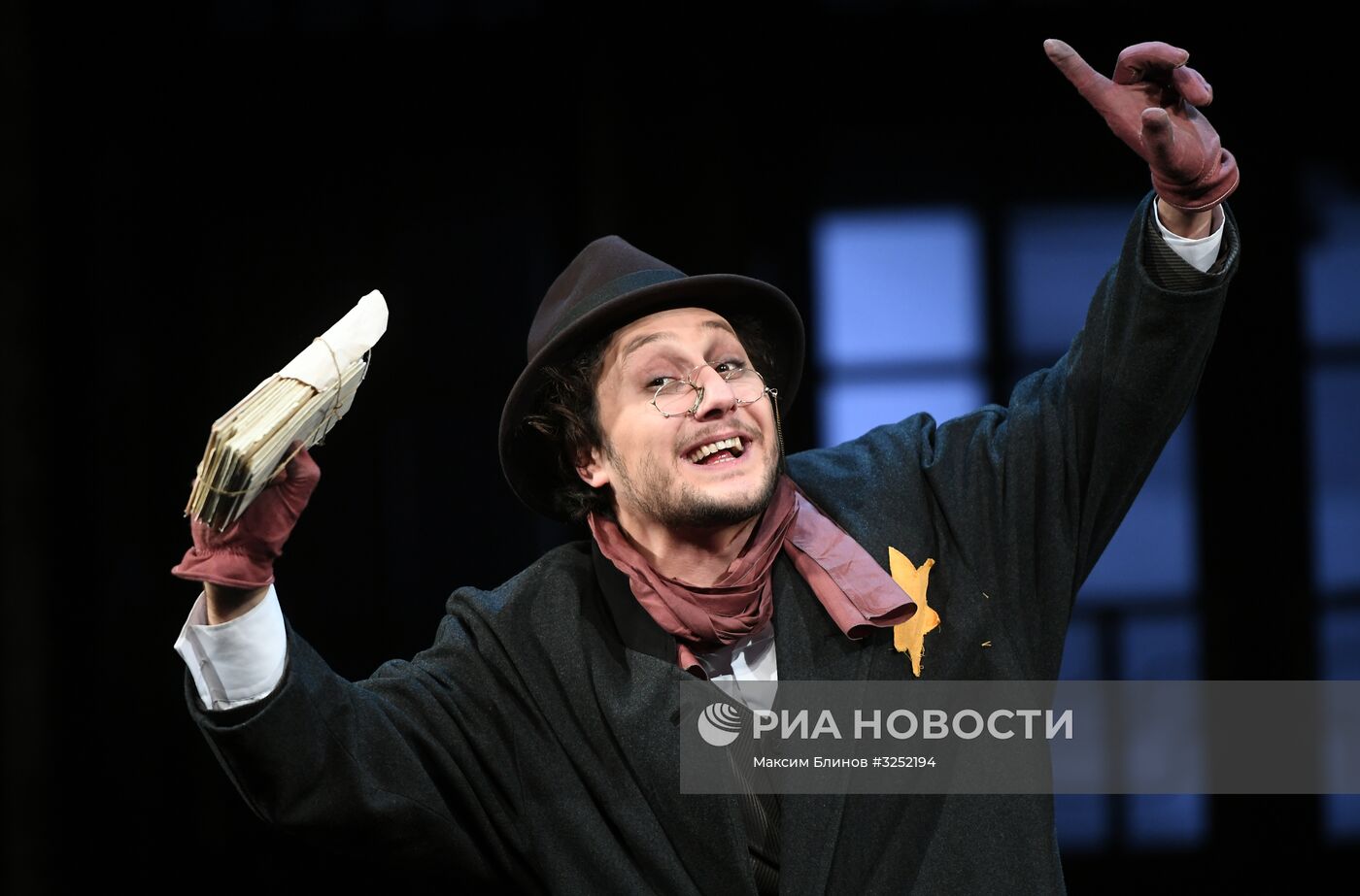 Показ спектакля "Стефан Цвейг. Новеллы" в театре Вахтангова