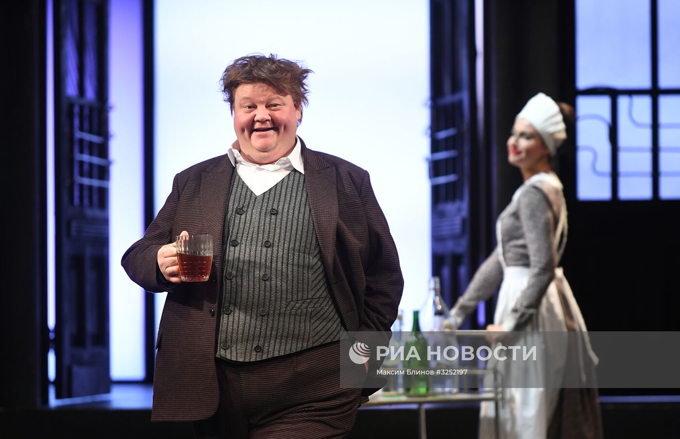 Показ спектакля "Стефан Цвейг. Новеллы" в театре Вахтангова