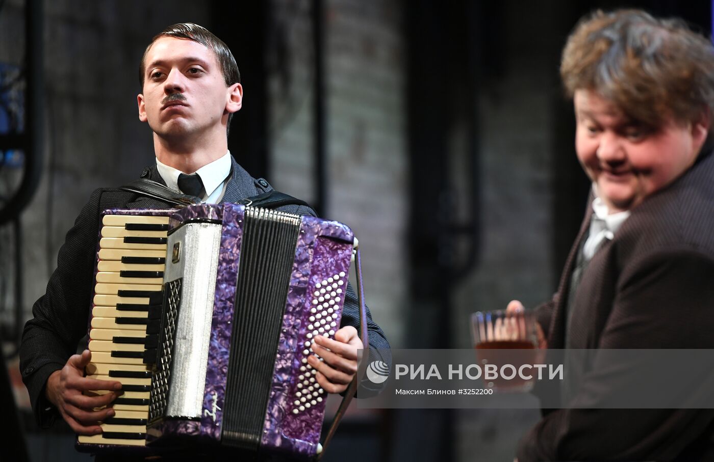 Показ спектакля "Стефан Цвейг. Новеллы" в театре Вахтангова