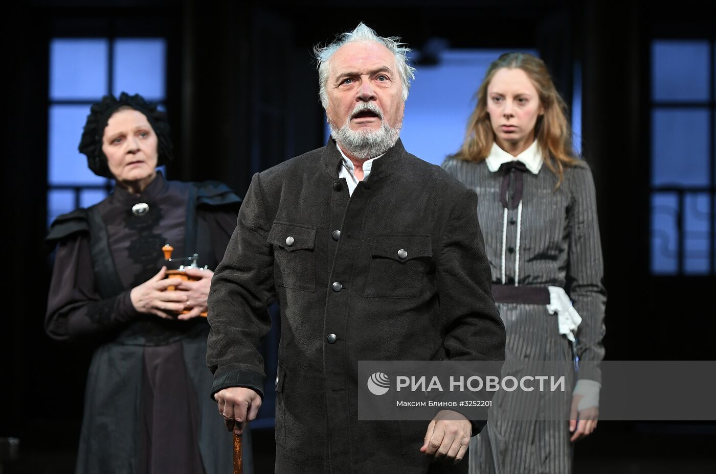 Показ спектакля "Стефан Цвейг. Новеллы" в театре Вахтангова