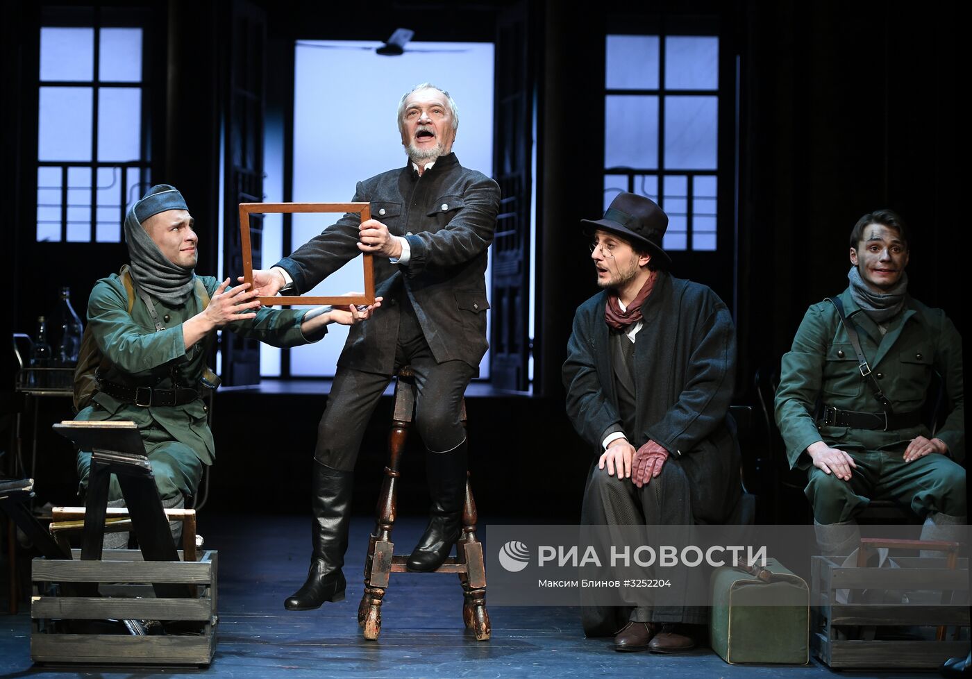 Показ спектакля "Стефан Цвейг. Новеллы" в театре Вахтангова