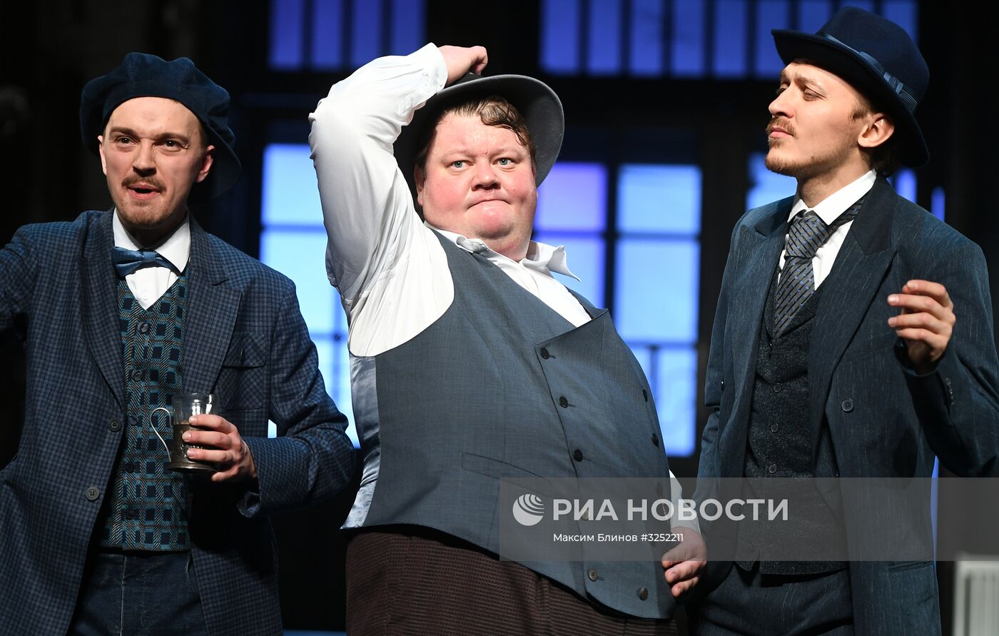 Показ спектакля "Стефан Цвейг. Новеллы" в театре Вахтангова