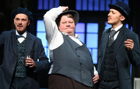 Показ спектакля "Стефан Цвейг. Новеллы" в театре Вахтангова