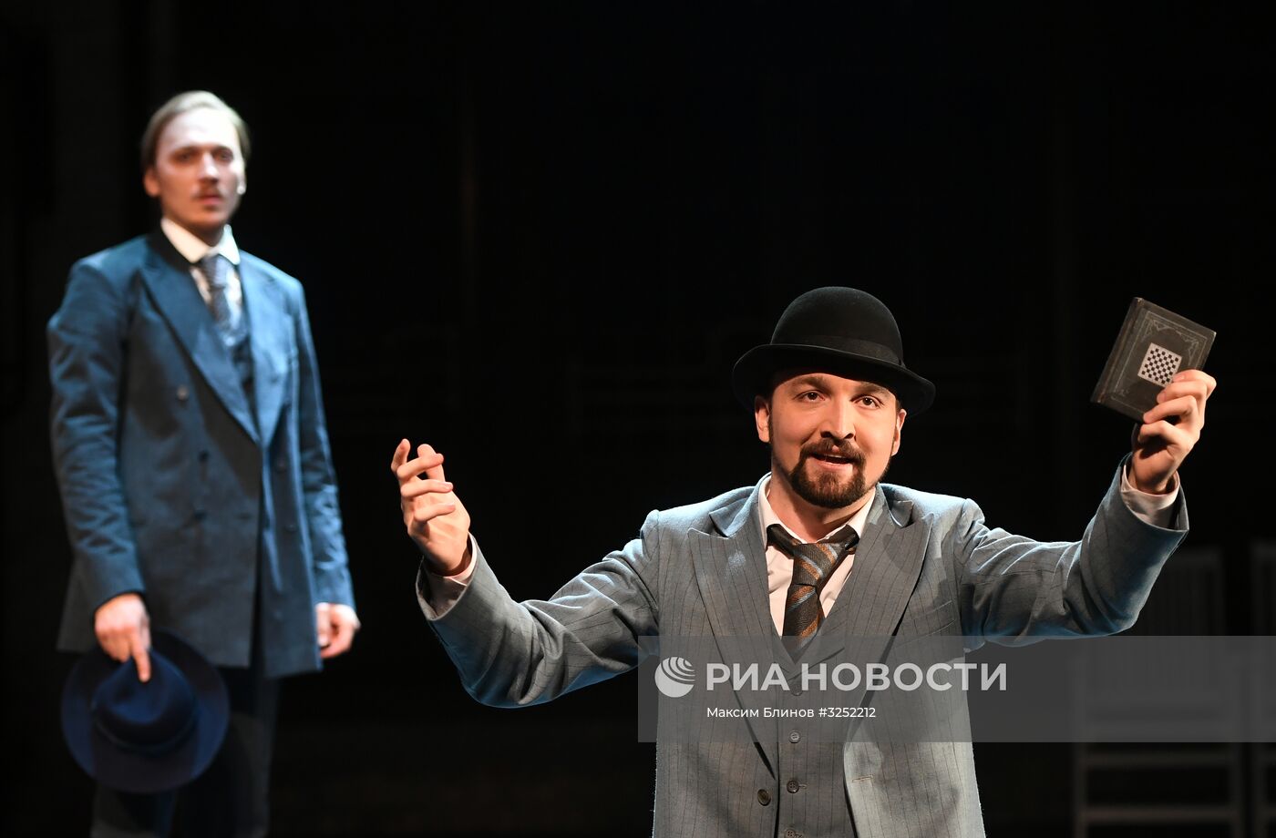 Показ спектакля "Стефан Цвейг. Новеллы" в театре Вахтангова