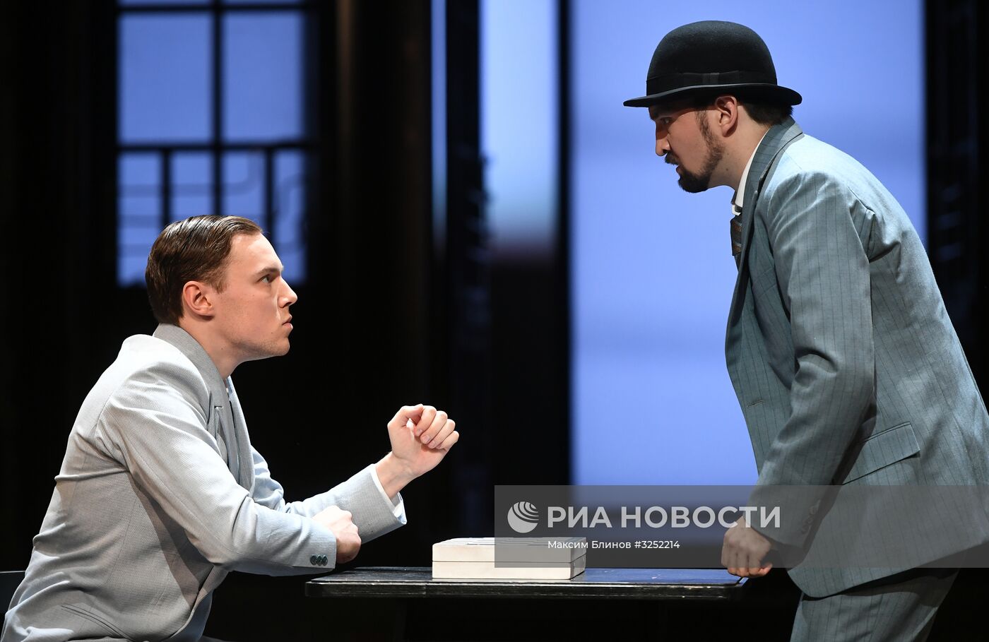 Показ спектакля "Стефан Цвейг. Новеллы" в театре Вахтангова