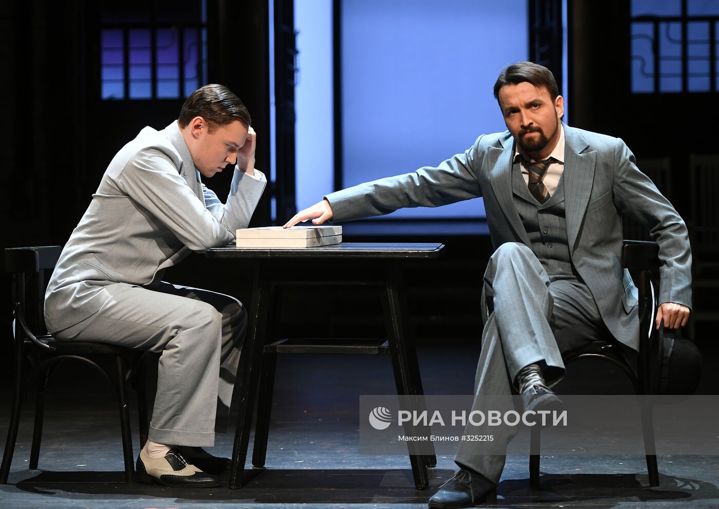 Показ спектакля "Стефан Цвейг. Новеллы" в театре Вахтангова